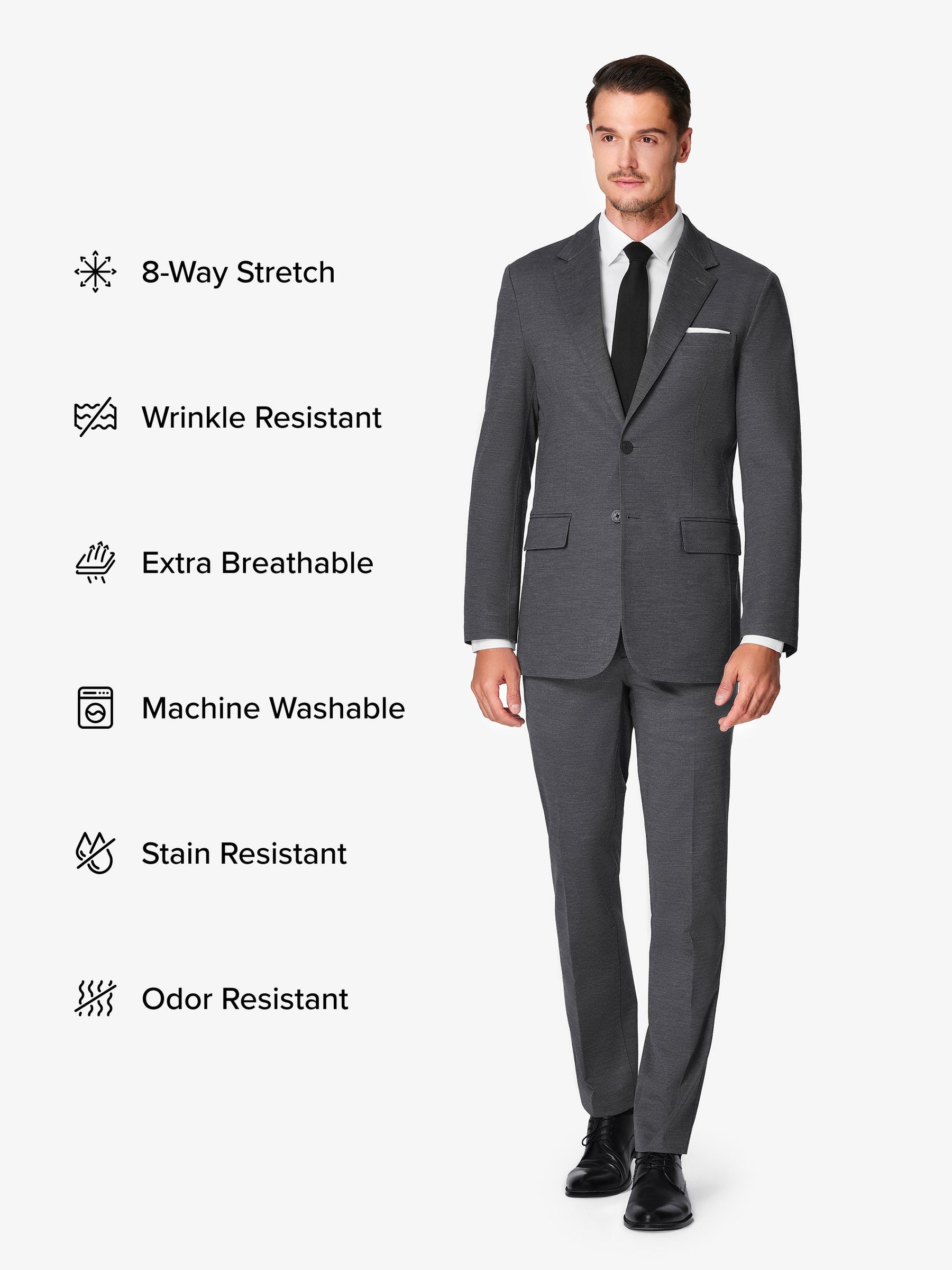 Suit 5.0 TechWool Limited Edition - Mid Grey